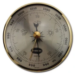 Gilt Dial Barometer