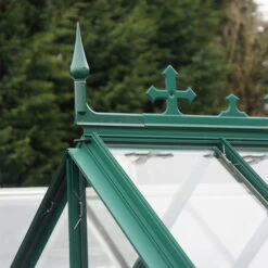 Elite Thyme 6'3" Wide Greenhouse Glass To Ground 10 Elite Thyme 6'3" Wide Greenhouse Glass To Ground -XIKI Garden Shop ECF2