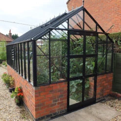 Elite Dwarf Wall Greenhouse 8'5" Wide 12 Elite Dwarf Wall Greenhouse 8'5" Wide -XIKI Garden Shop EDWGH855