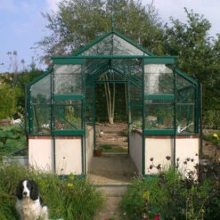 Elite Dwarf Wall Greenhouse 8'5" Wide 11 Elite Dwarf Wall Greenhouse 8'5" Wide -XIKI Garden Shop EDWGH856