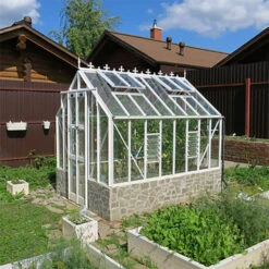 Elite Thyme 6'3" Wide Greenhouse For Dwarf Wall -XIKI Garden Shop ETM6DW1