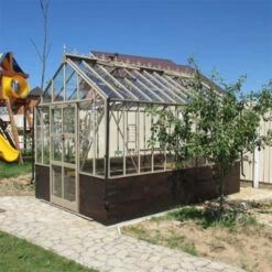 Elite Thyme 8'5" Wide Greenhouse For Dwarf Wall 13 Elite Thyme 8'5" Wide Greenhouse For Dwarf Wall -XIKI Garden Shop ETM8DW2