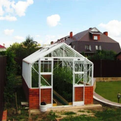 Elite Thyme 8'5" Wide Greenhouse For Dwarf Wall 11 Elite Thyme 8'5" Wide Greenhouse For Dwarf Wall -XIKI Garden Shop ETM8DW4