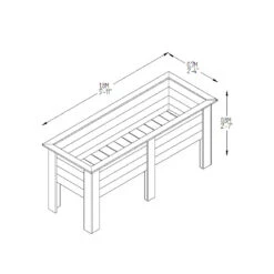 Deep Root Planter 15 Deep Root Planter -XIKI Garden Shop FGDRP3