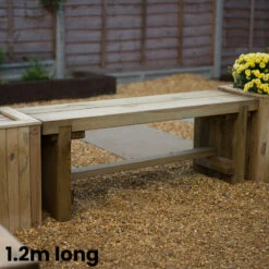 Double Sleeper Bench 9 Double Sleeper Bench -XIKI Garden Shop FGDSBEN10