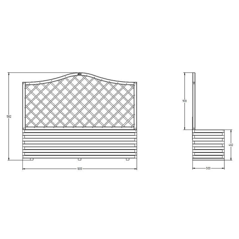 Venice Wooden Planter 10 Venice Wooden Planter - Image 10