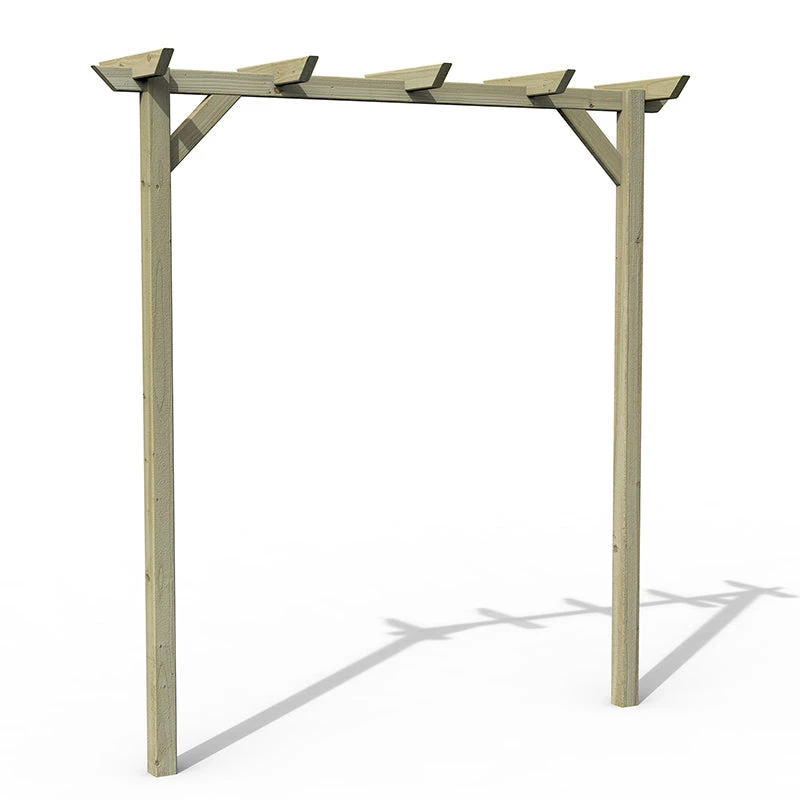 Forest Garden Hanbury Flat Top Arch 2 Forest Garden Hanbury Flat Top Arch - Image 2