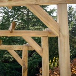 Forest Garden Hanbury Flat Top Arch 9 Forest Garden Hanbury Flat Top Arch -XIKI Garden Shop FGHANFTAHD3