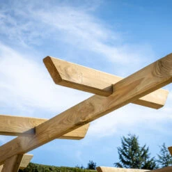 Forest Garden Hanbury Flat Top Arch 8 Forest Garden Hanbury Flat Top Arch -XIKI Garden Shop FGHANFTAHD4