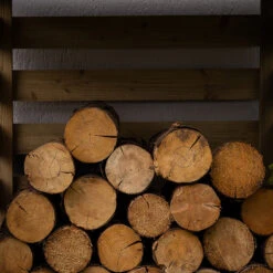 Forest Garden Compact Log Store 10 Forest Garden Compact Log Store -XIKI Garden Shop FGLGSTPHD4