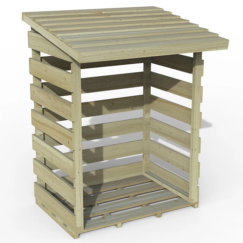 Forest Garden Compact Log Store 2 Forest Garden Compact Log Store - Image 2