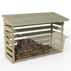 Forest Garden Large Log Store 6 Forest Garden Large Log Store -XIKI Garden Shop FGLLGSTPHD2