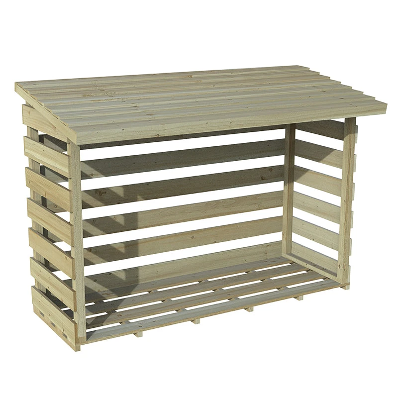 Forest Garden Large Log Store 2 Forest Garden Large Log Store - Image 2