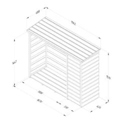 Forest Garden Log And Tool Store 13 Forest Garden Log And Tool Store -XIKI Garden Shop FGLTSPHD2