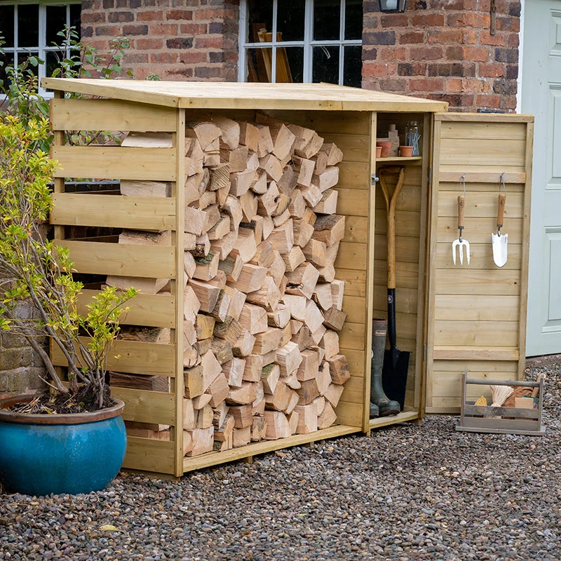 Forest Garden Log And Tool Store 1 Forest Garden Log And Tool Store