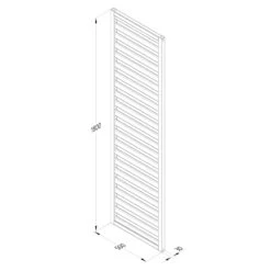 Forest Garden Modular Seating V1 24 Forest Garden Modular Seating V1 -XIKI Garden Shop FGMODSEAT1HD4