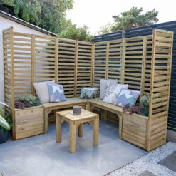 Forest Garden Modular Seating V3 19 Forest Garden Modular Seating V3 -XIKI Garden Shop FGMODSEAT3HD9