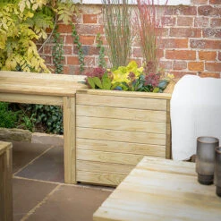 Forest Garden Modular Seating V5 17 Forest Garden Modular Seating V5 -XIKI Garden Shop FGMODSEAT5HD13