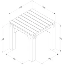 Forest Garden Modular Seating V5 28 Forest Garden Modular Seating V5 -XIKI Garden Shop FGMODSEAT5HD2