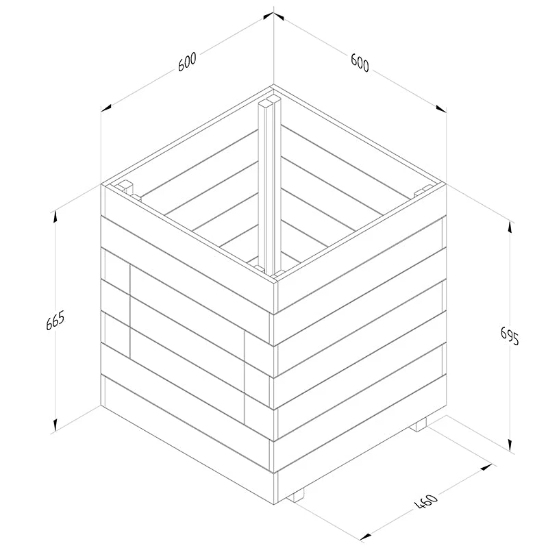 Forest Garden Wooden Potato Planter 10 Forest Garden Wooden Potato Planter - Image 10
