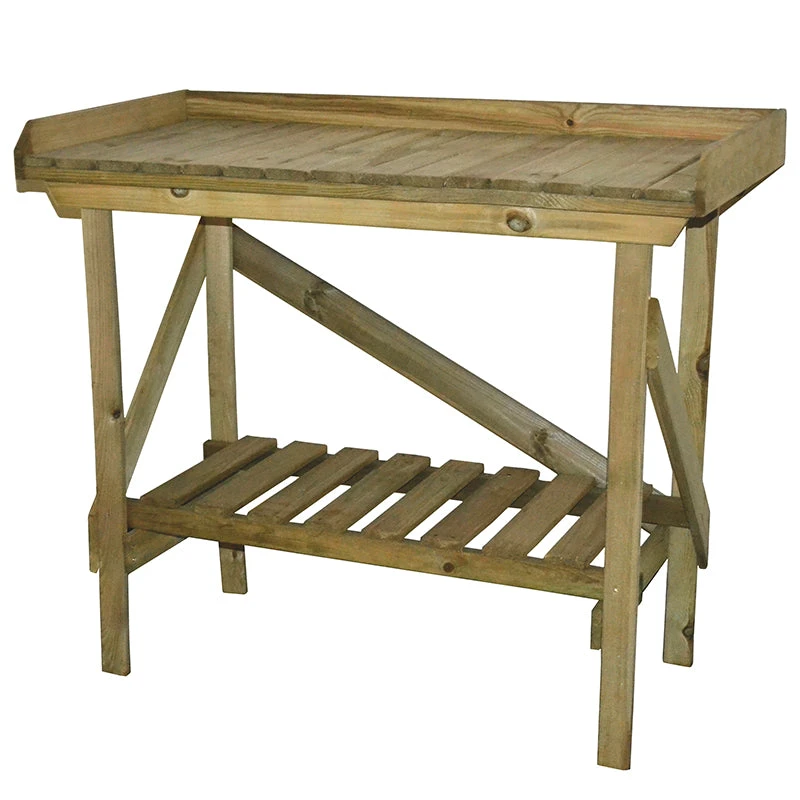 Wooden Potting Bench 4 Wooden Potting Bench - Image 4