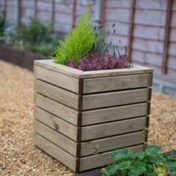 Square Linear Planter 6 Square Linear Planter -XIKI Garden Shop FGSQLIPL4