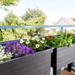 Urban Balcony Raised Bed 22 Urban Balcony Raised Bed -XIKI Garden Shop GFUBRB3