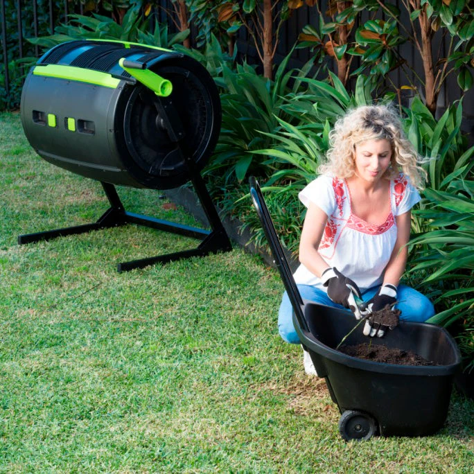 Maze 245 Litre Compost Tumbler & Accessories 2 Maze 245 Litre Compost Tumbler & Accessories - Image 2
