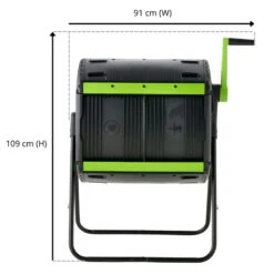Maze 180 Litre Compost Tumbler -XIKI Garden Shop GGCT1804
