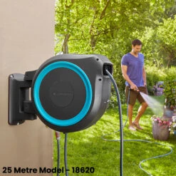 Gardena Wall Mounted Hose Box 20 Gardena Wall Mounted Hose Box -XIKI Garden Shop GSRUAHR11