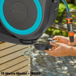 Gardena Wall Mounted Hose Box 17 Gardena Wall Mounted Hose Box -XIKI Garden Shop GSRUAHR9