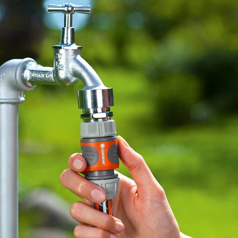 Gardena 13mm Snap On Hose Connector 4 Gardena 13mm Snap On Hose Connector - Image 4