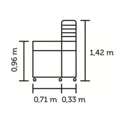 Juliana Vertical Greenhouse -XIKI Garden Shop JUVERTICAL16