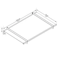 Palram Canopia Nancy Door Awnings 38 Palram Canopia Nancy Door Awnings -XIKI Garden Shop PANAN10