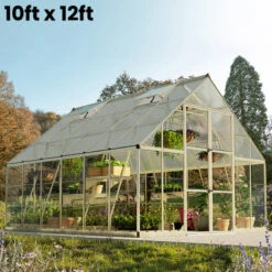 Palram Canopia Balance 10ft Wide Greenhouse 36 Palram Canopia Balance 10ft Wide Greenhouse -XIKI Garden Shop PRBA1015