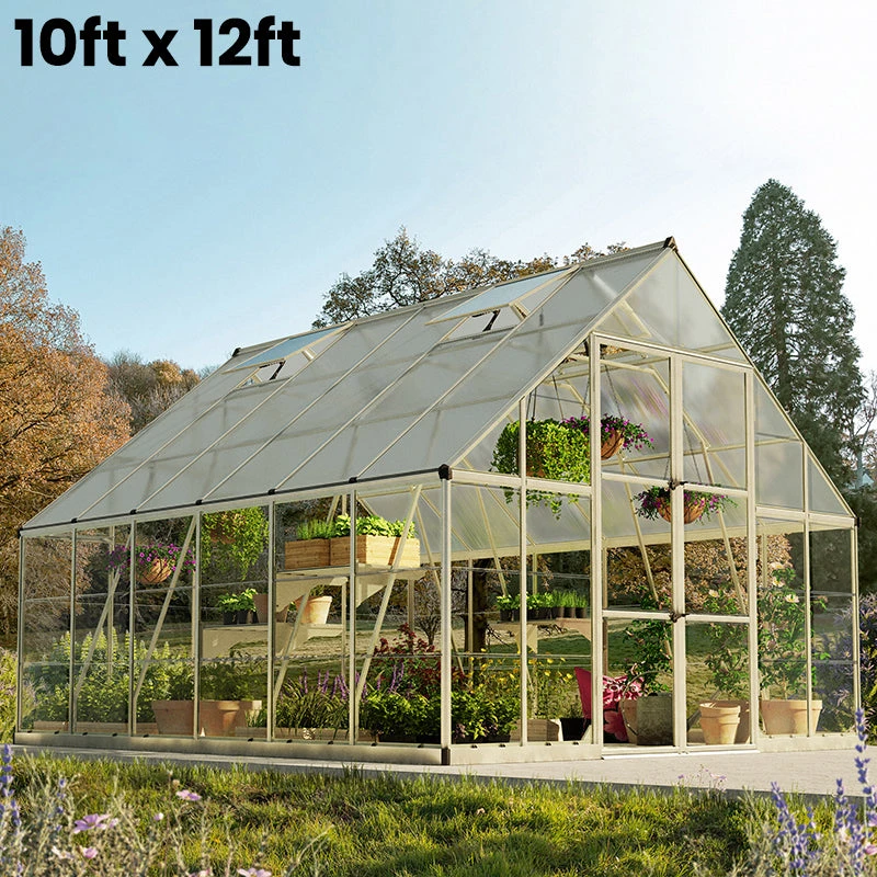 Palram Canopia Balance 10ft Wide Greenhouse 17 Palram Canopia Balance 10ft Wide Greenhouse - Image 17