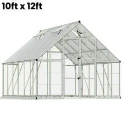 Palram Canopia Balance 10ft Wide Greenhouse 35 Palram Canopia Balance 10ft Wide Greenhouse -XIKI Garden Shop PRBA1016
