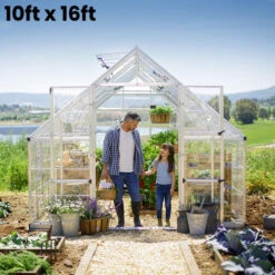Palram Canopia Balance 10ft Wide Greenhouse 31 Palram Canopia Balance 10ft Wide Greenhouse -XIKI Garden Shop PRBA1020
