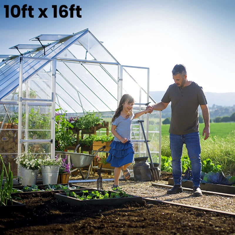 Palram Canopia Balance 10ft Wide Greenhouse 9 Palram Canopia Balance 10ft Wide Greenhouse - Image 9