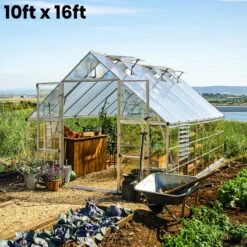 Palram Canopia Balance 10ft Wide Greenhouse 24 Palram Canopia Balance 10ft Wide Greenhouse -XIKI Garden Shop PRBA1027
