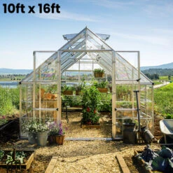Palram Canopia Balance 10ft Wide Greenhouse 23 Palram Canopia Balance 10ft Wide Greenhouse -XIKI Garden Shop PRBA1028