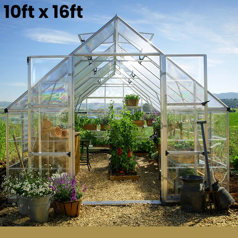 Palram Canopia Balance 10ft Wide Greenhouse 1 Palram Canopia Balance 10ft Wide Greenhouse