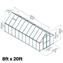 Palram Canopia Essence Greenhouse -XIKI Garden Shop PRESS83