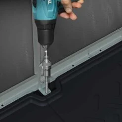 Palram Canopia Rubicon Dark Grey Shed 8ft Wide 20 Palram Canopia Rubicon Dark Grey Shed 8ft Wide -XIKI Garden Shop PRRS88