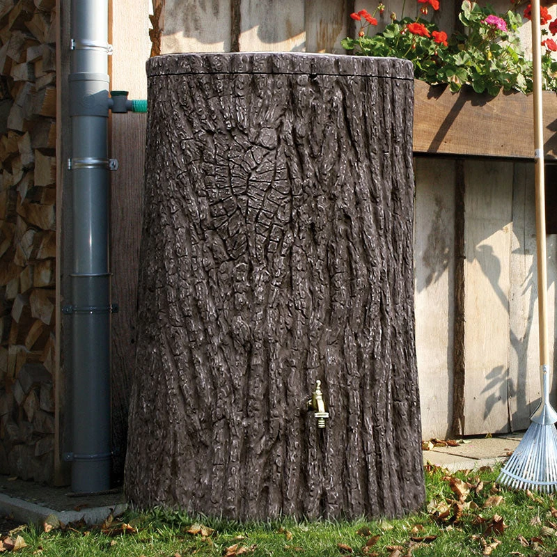Evergreen 475 Litre Tree Stump Water Butt 7 Evergreen 475 Litre Tree Stump Water Butt - Image 7
