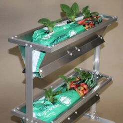 Raised Grow Bag Stand 20 Raised Grow Bag Stand -XIKI Garden Shop RGBS10