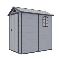 Airevale Plastic Apex Shed 4ft X 6ft -XIKI Garden Shop ROAIAS464