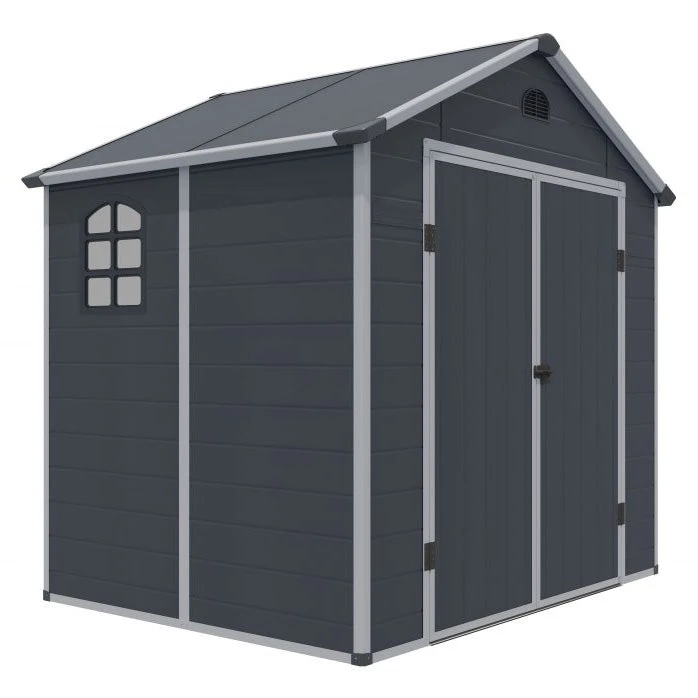 Airevale Plastic Apex Shed 8ft X 6ft 2 Airevale Plastic Apex Shed 8ft X 6ft - Image 2