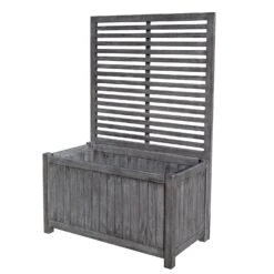 Rowlinson Alderley Rectangular Planter And Trellis 13 Rowlinson Alderley Rectangular Planter And Trellis -XIKI Garden Shop ROALDRPLTR8
