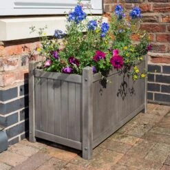 Rowlinson Alderley Rectangular Planter -XIKI Garden Shop ROALDRTPL8